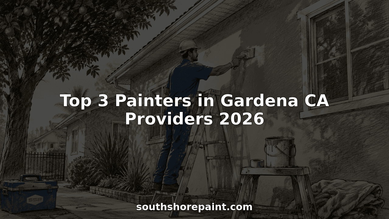Top 3 Painters in Gardena CA Providers 2026
