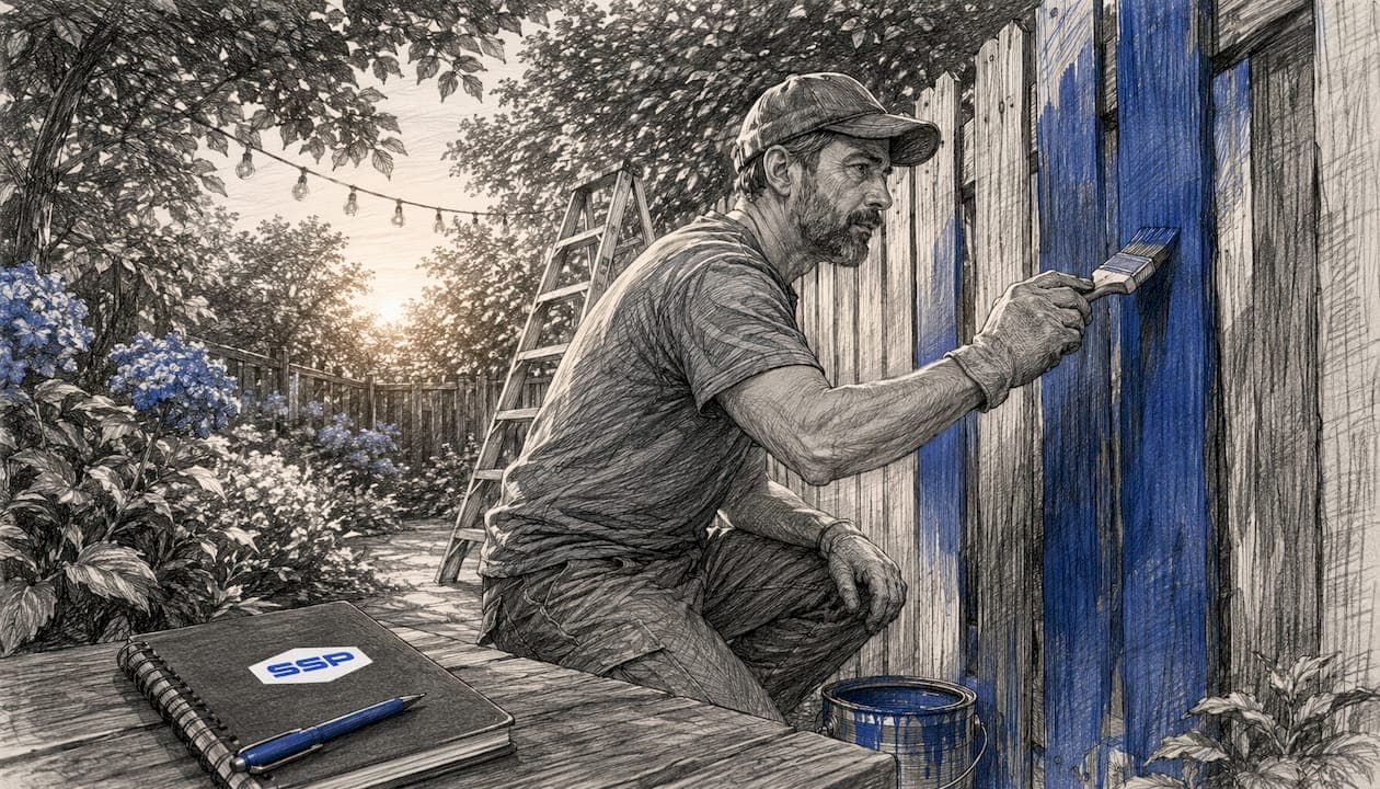 Fence Painting Guide: What It Is and How to Do It
